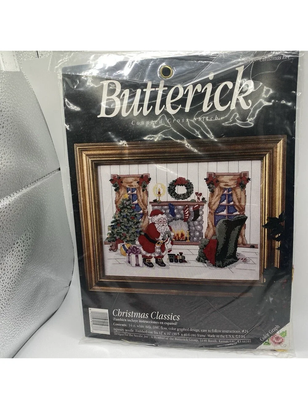 Butterick Counted Cross Stitch “Christmas Classics “ New